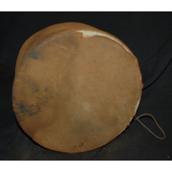 Vintage Suede Starched Collar Storage Bag – 7"x3" – Collectible - Picture 2 of 2